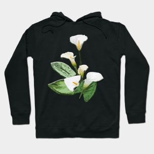 Calla Lily Flowers Hoodie